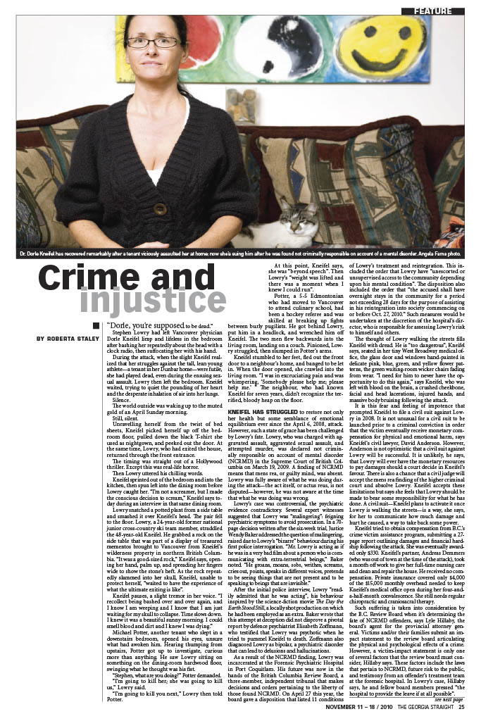 crime and injustice by Roberta Staley